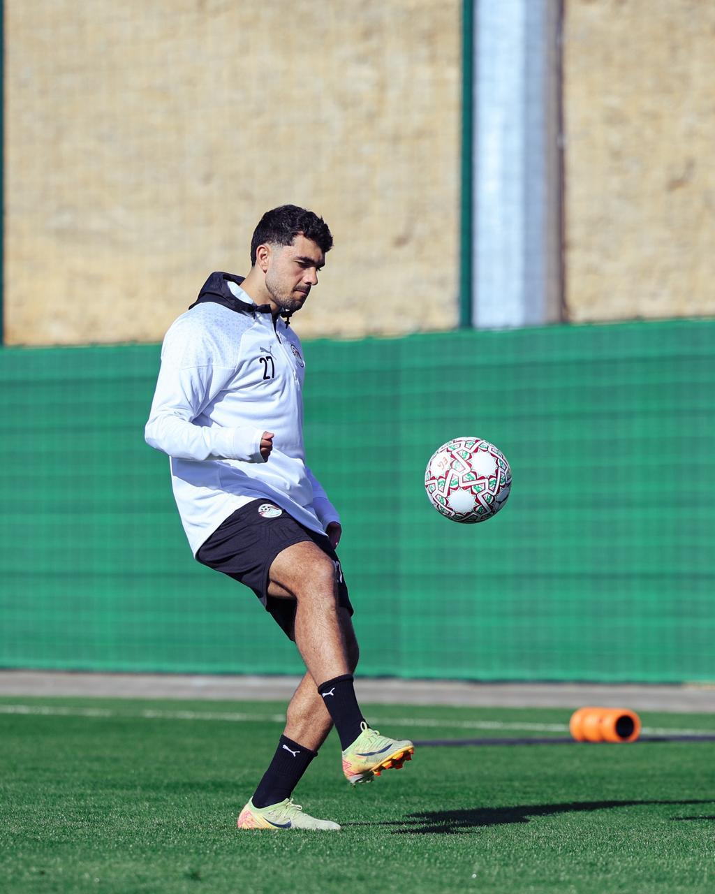 منتخب مصر يبدأ استعداداته لمواجهة جنوب أفريقيا 