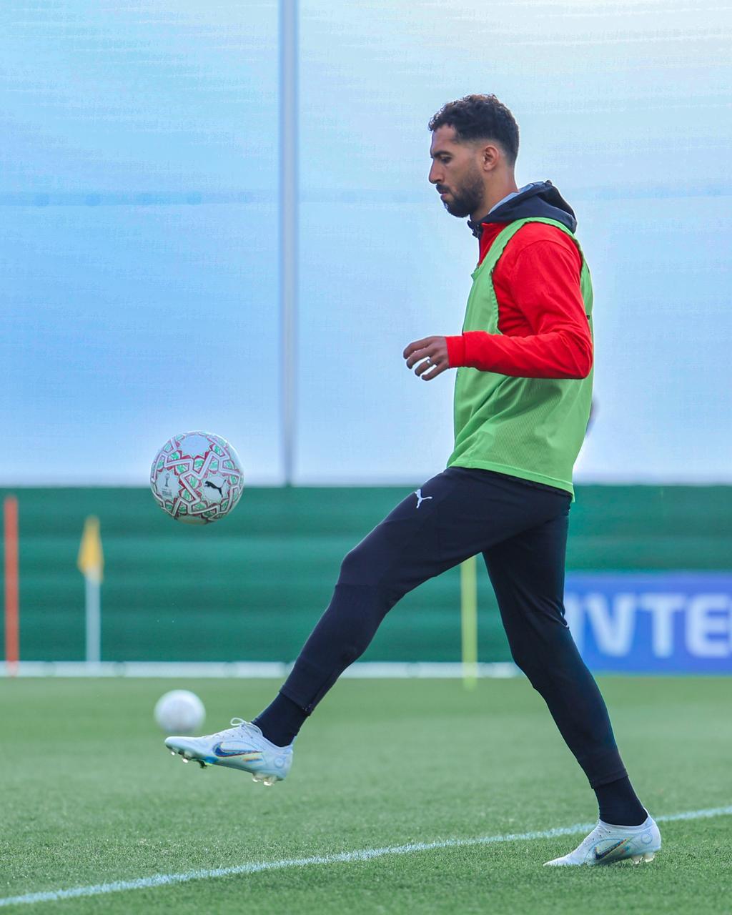 منتخب مصر يختتم تدريباته قبل مواجهة بنين غدًا