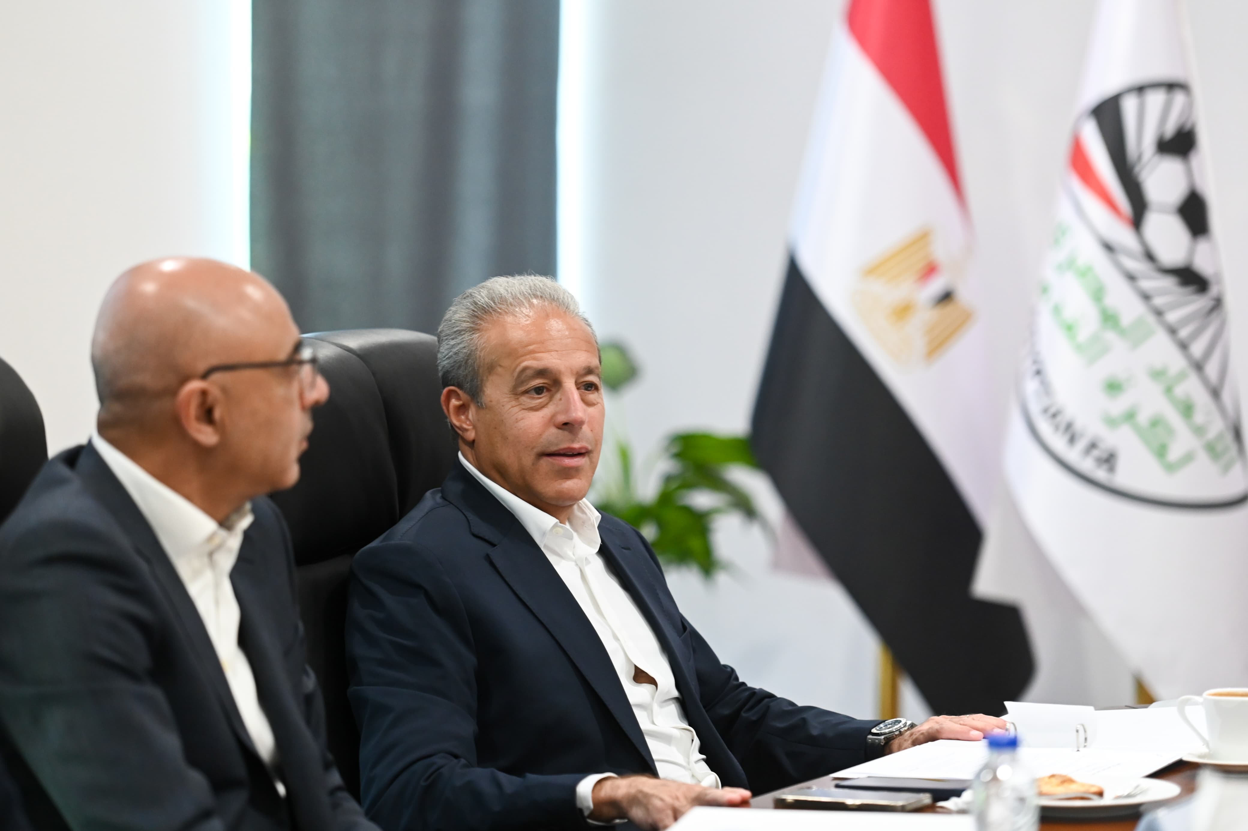 بالصور: اجتماع مجلس إدارة الإتحاد المصري لكرة القدم