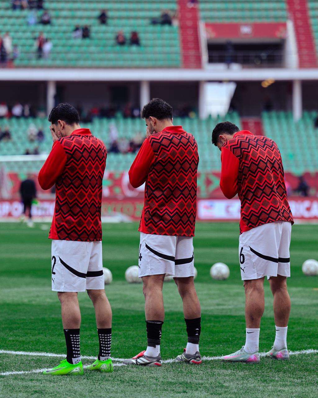 أجواء ما قبل مباراة مصر وجنوب أفريقيا في أمم أفريقيا