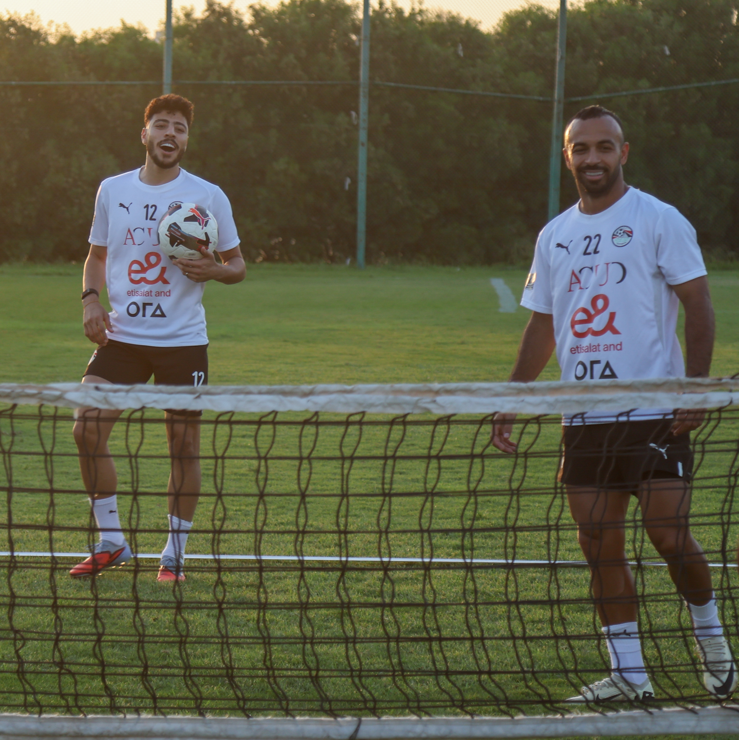 استعدادات منتخب مصر المشارك في كأس العرب لمباراة تونس الودية