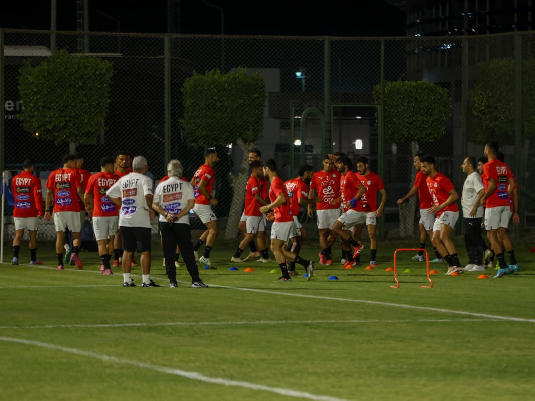 منتخب مصر المشارك في كأس العرب يختتم استعداداته لمواجهة تونس غداً