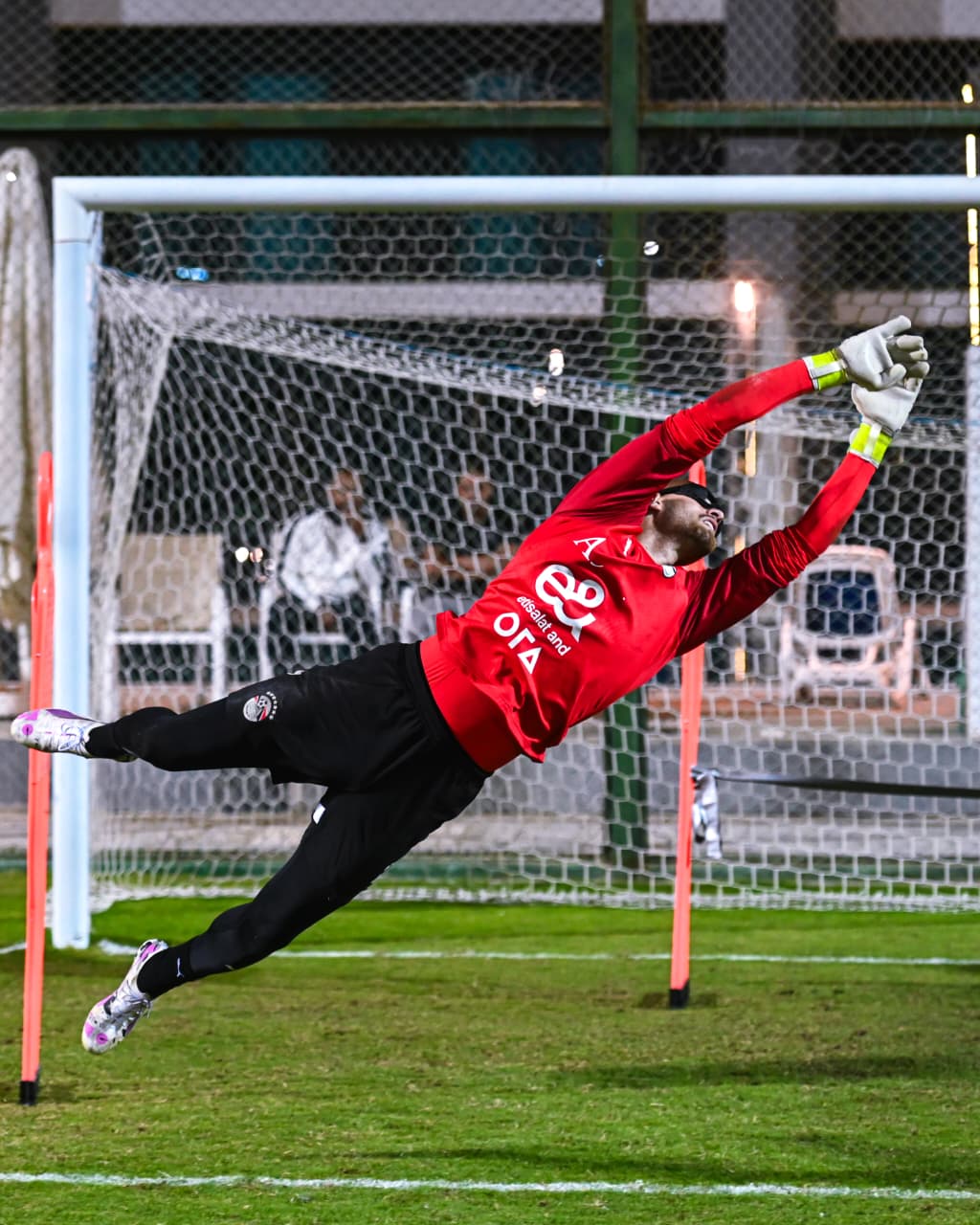 منتخب مصر المشارك في كأس العرب يختتم تدريباته قبل السفر للدوحة