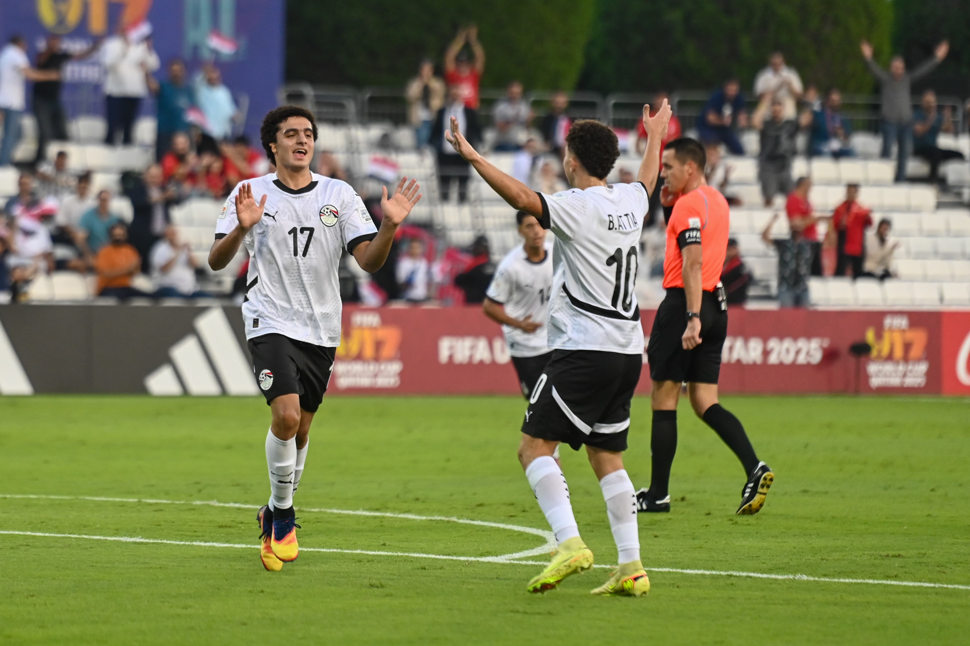 بالصور ..منتخب مصر تحت 17 سنة يفوز على هايتي برباعية