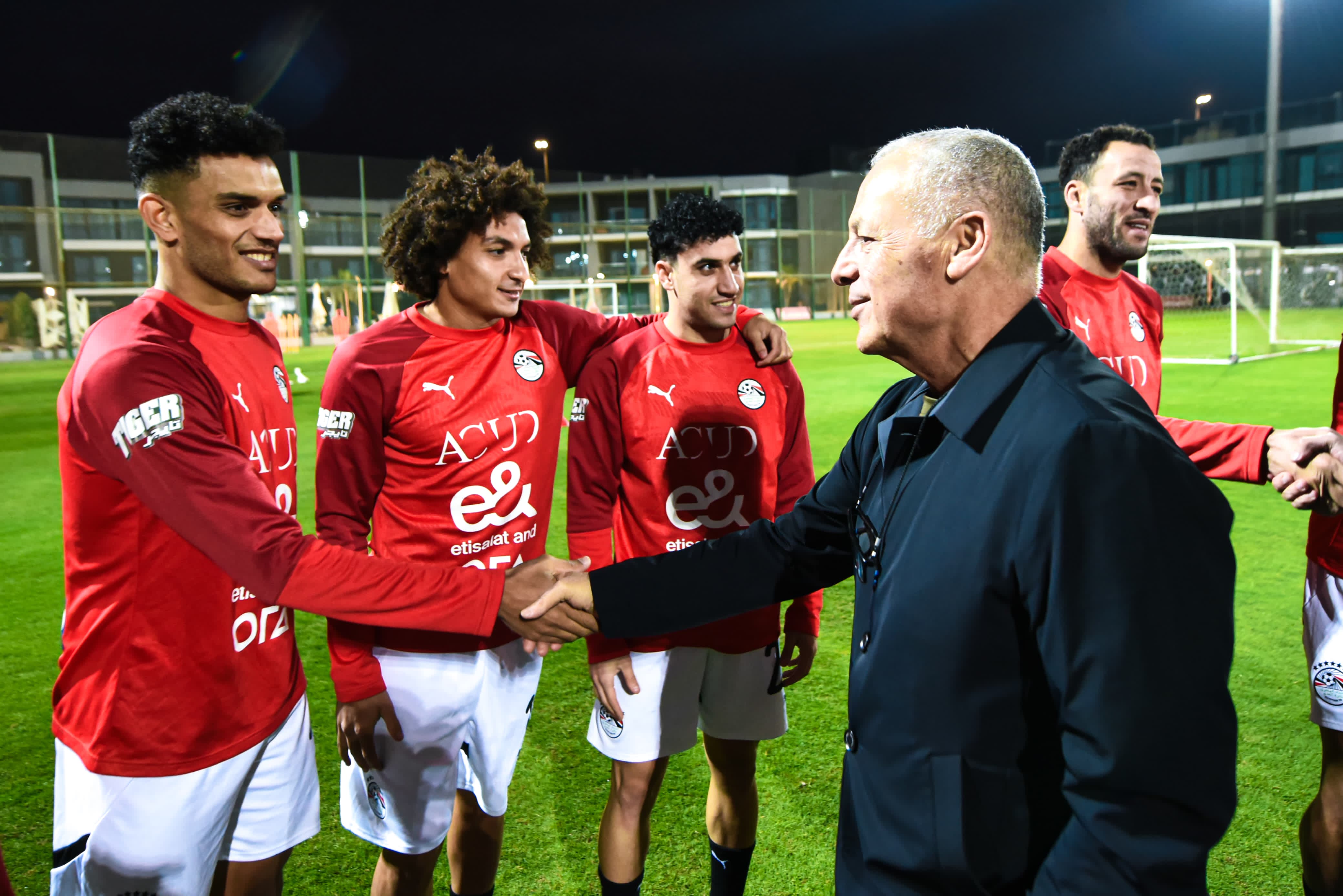 أبوريدة يدعم منتخب مصر المشارك في كأس العرب