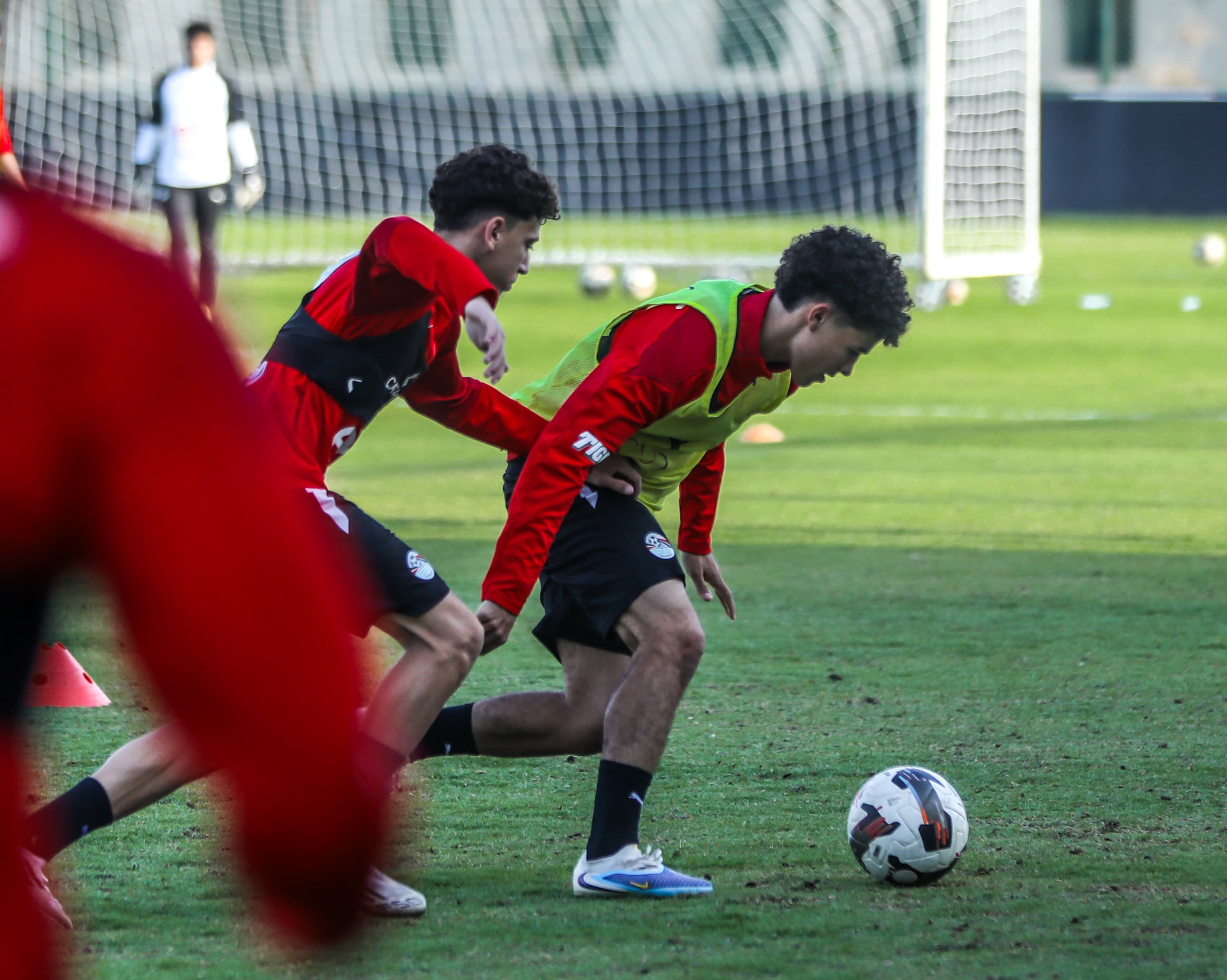 صور تدريبات منتخب الناشئين استعدادا لأمم أفريقيا