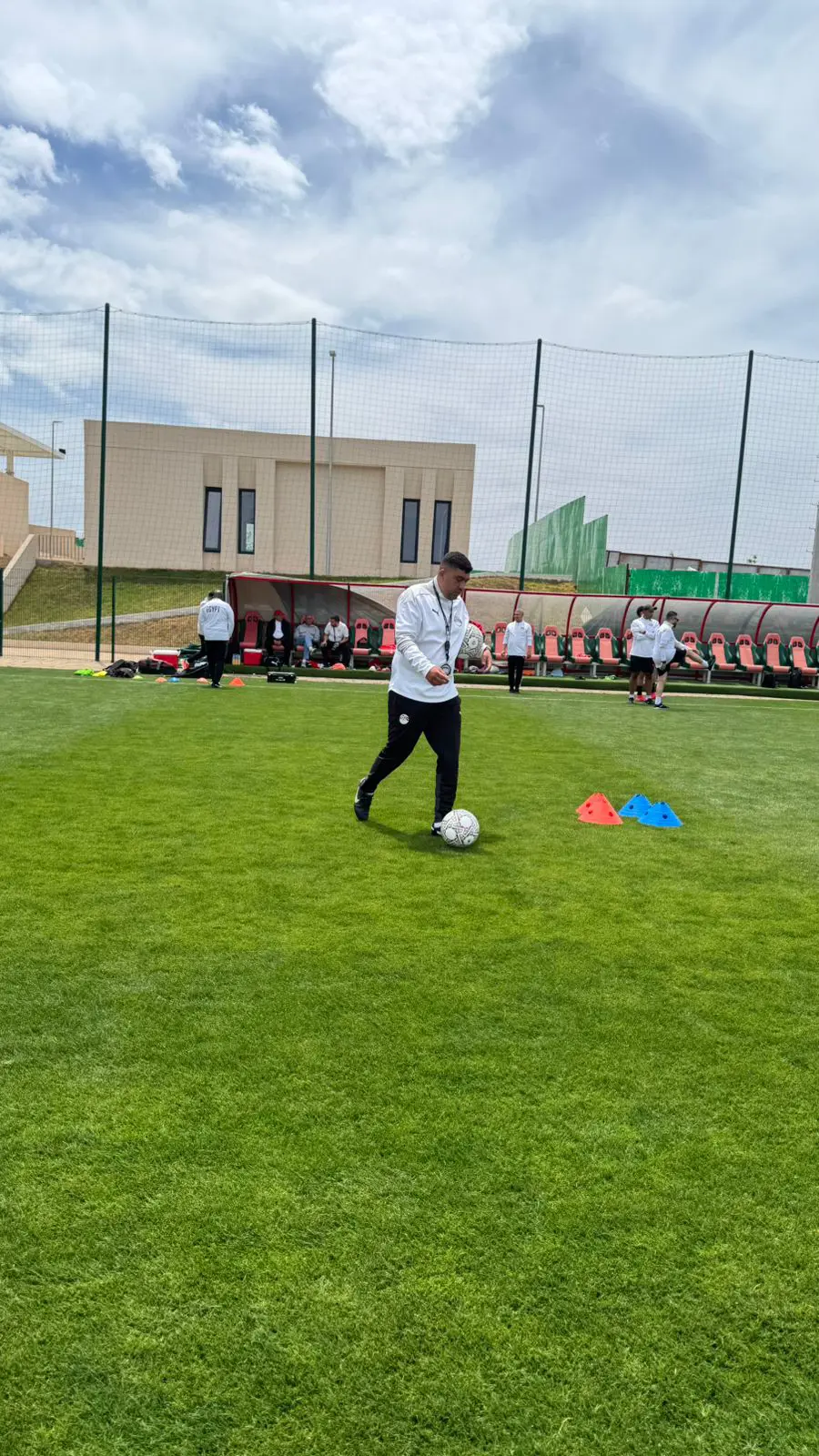 بالصور: تدريبات منتخب الناشئين في المغرب استعدادا لكأس أفريقيا