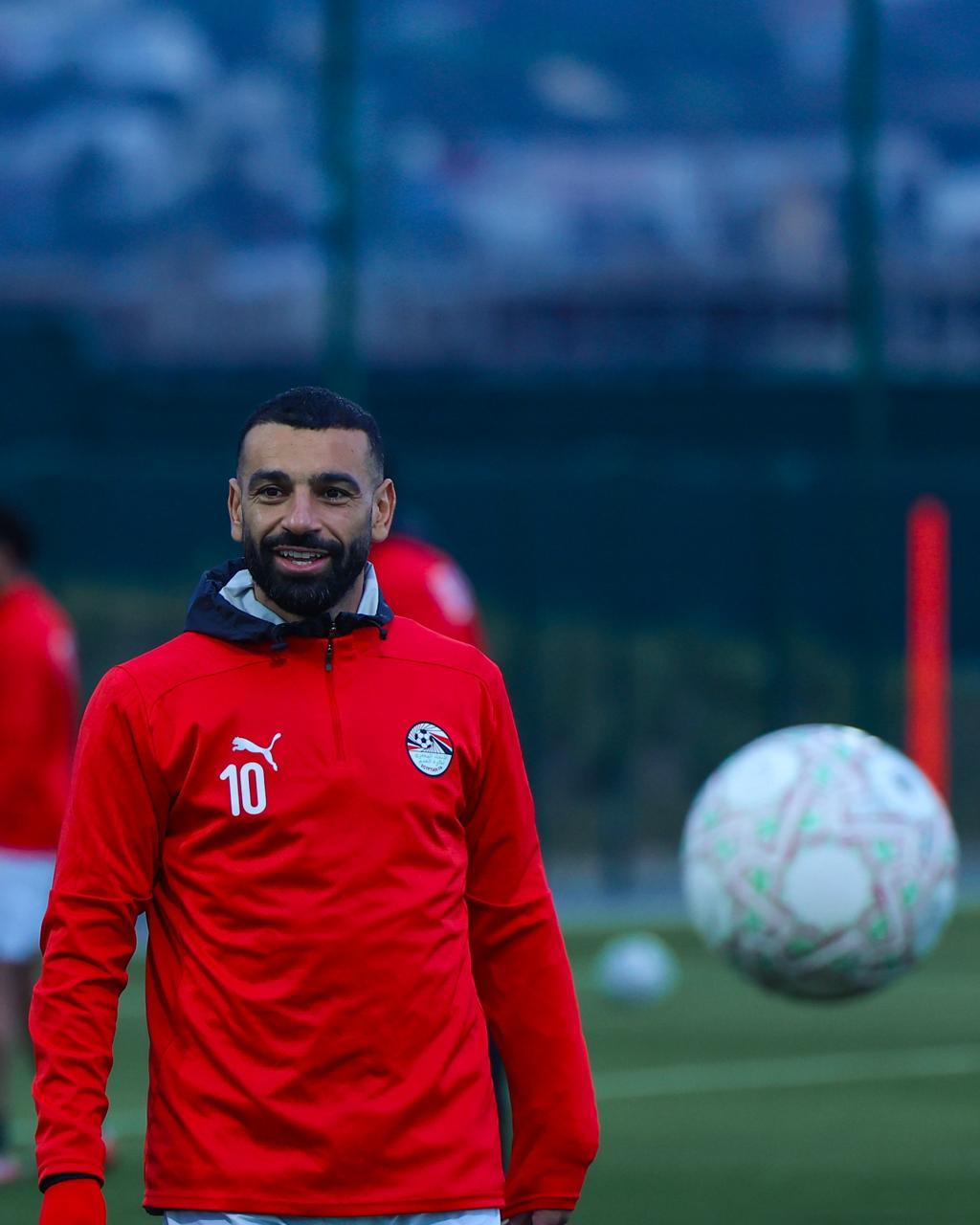 منتخب مصر يخوض آخر  تدريباته قبل مواجهة السنغال