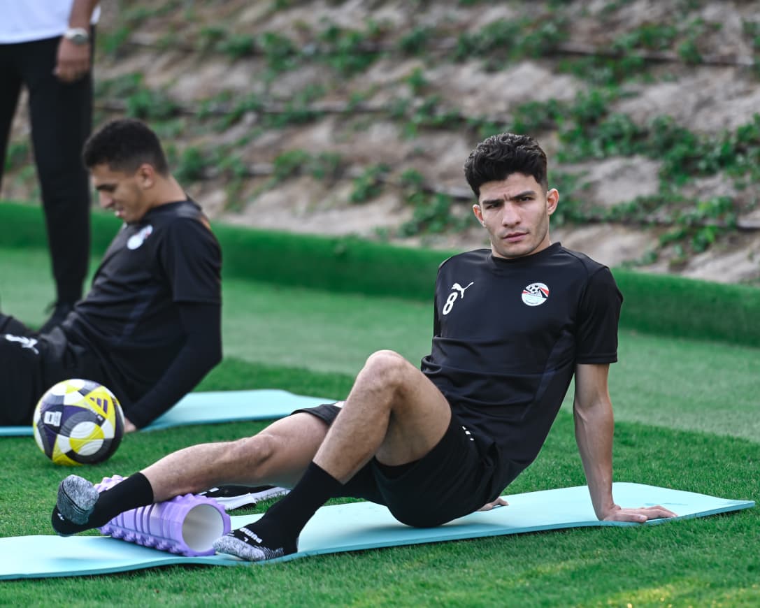منتخب مصر المشارك في كأس العرب يواصل تحضيراته لمواجهة الإمارات