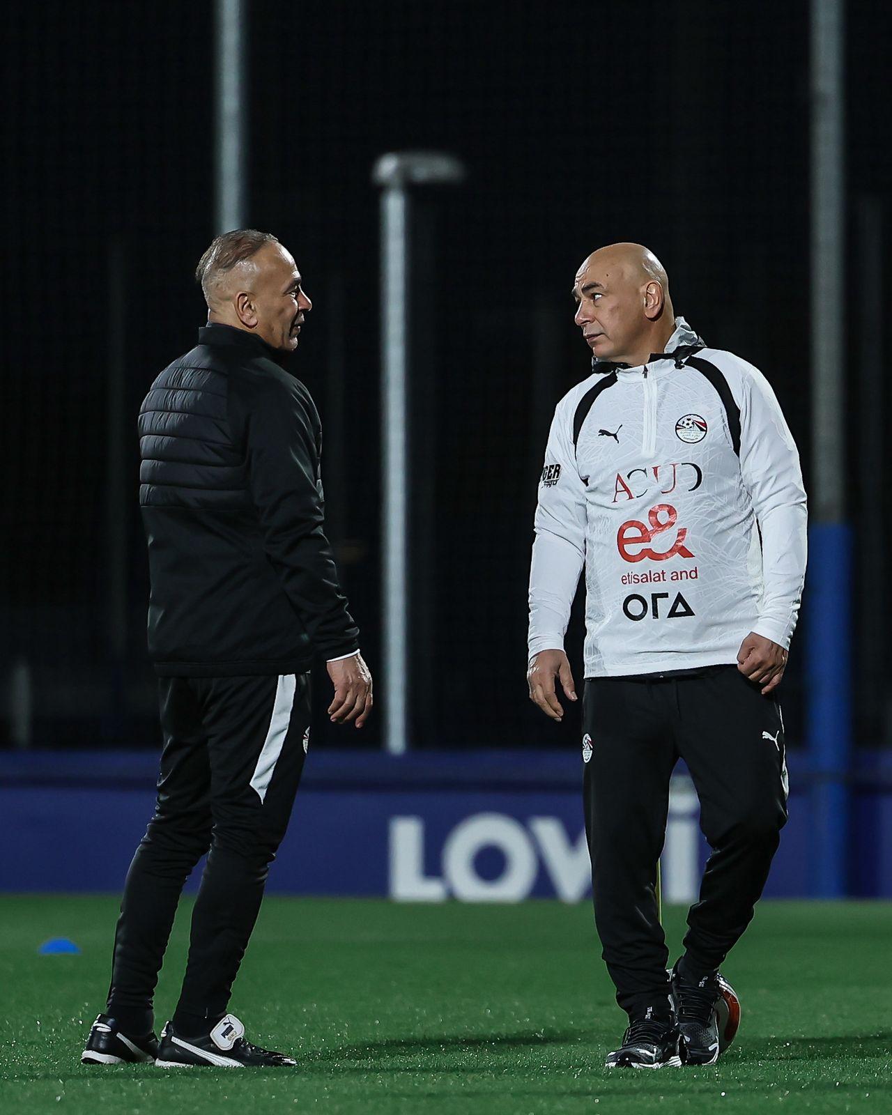 منتخب مصر يخوض تدريبه في "إسبانيول" استعداداً لودية إسبانيا