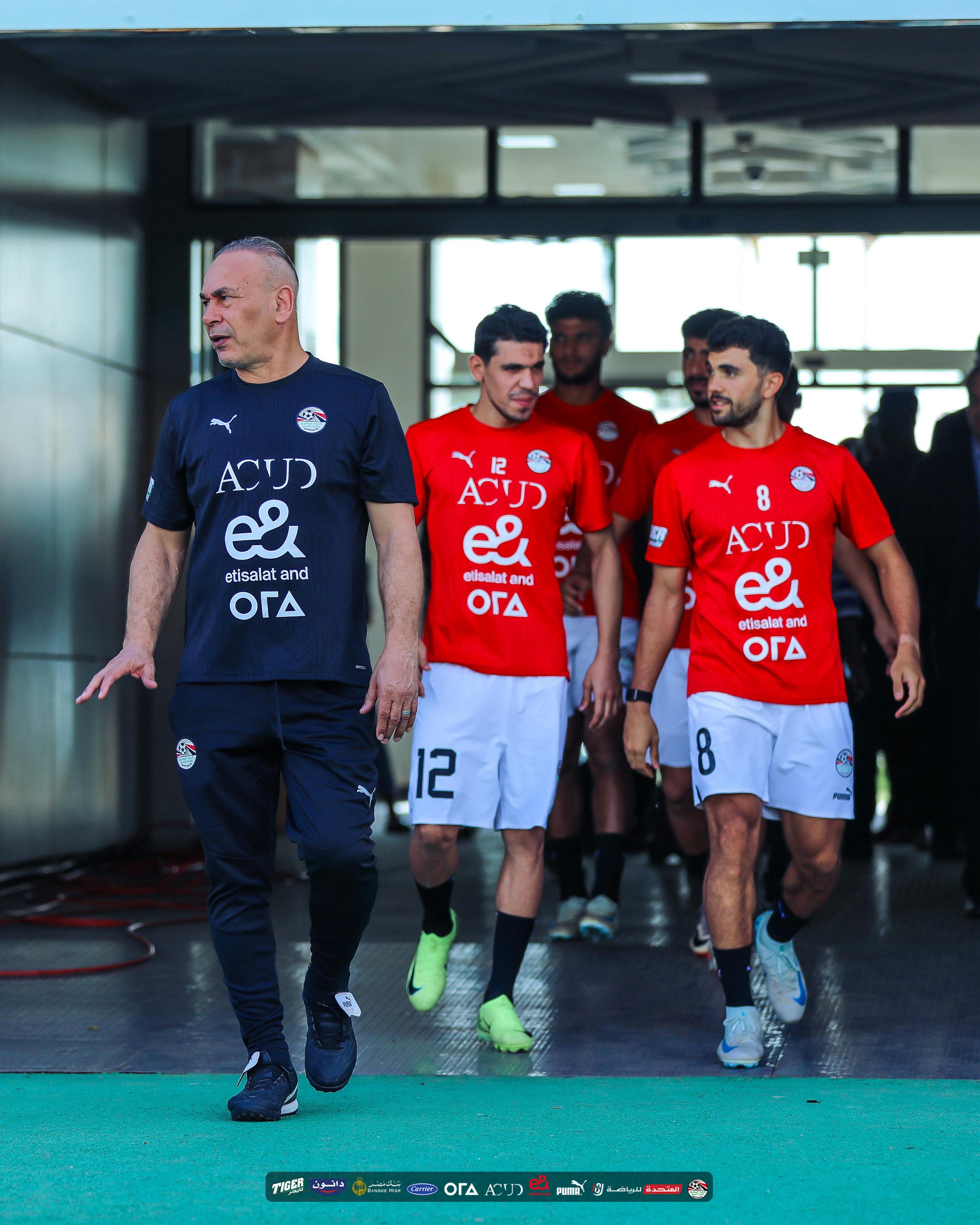 منتخب مصر المشارك في كأس العرب يختتم استعداداته لمواجهة تونس غداً
