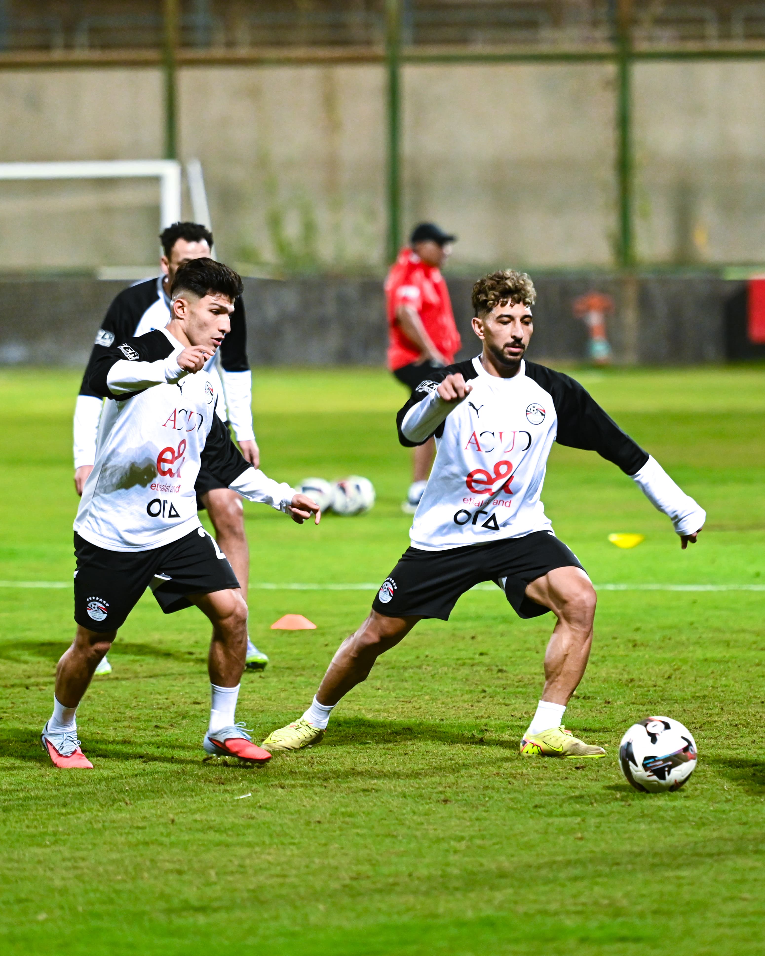 تدريبات منتخب مصر المشارك في كأس العرب قبل السفر إلى قطر