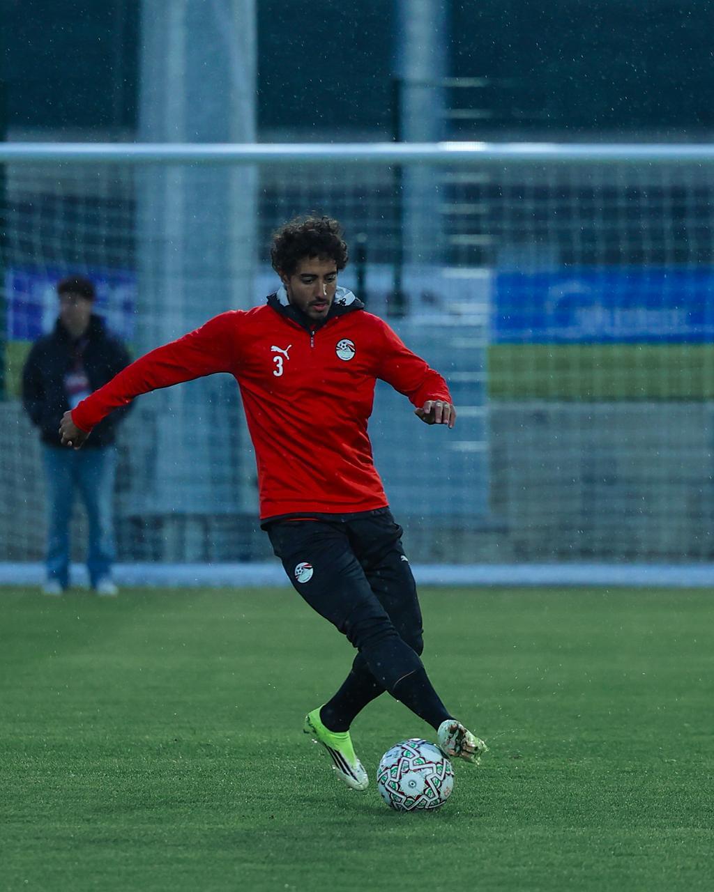 منتخب مصر يخوض آخر  تدريباته قبل مواجهة السنغال