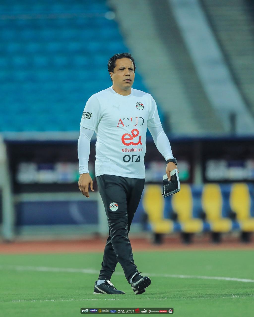 منتخب مصر يؤدي أول تدريباته على ملعب القاهرة قبل السفر للمغرب