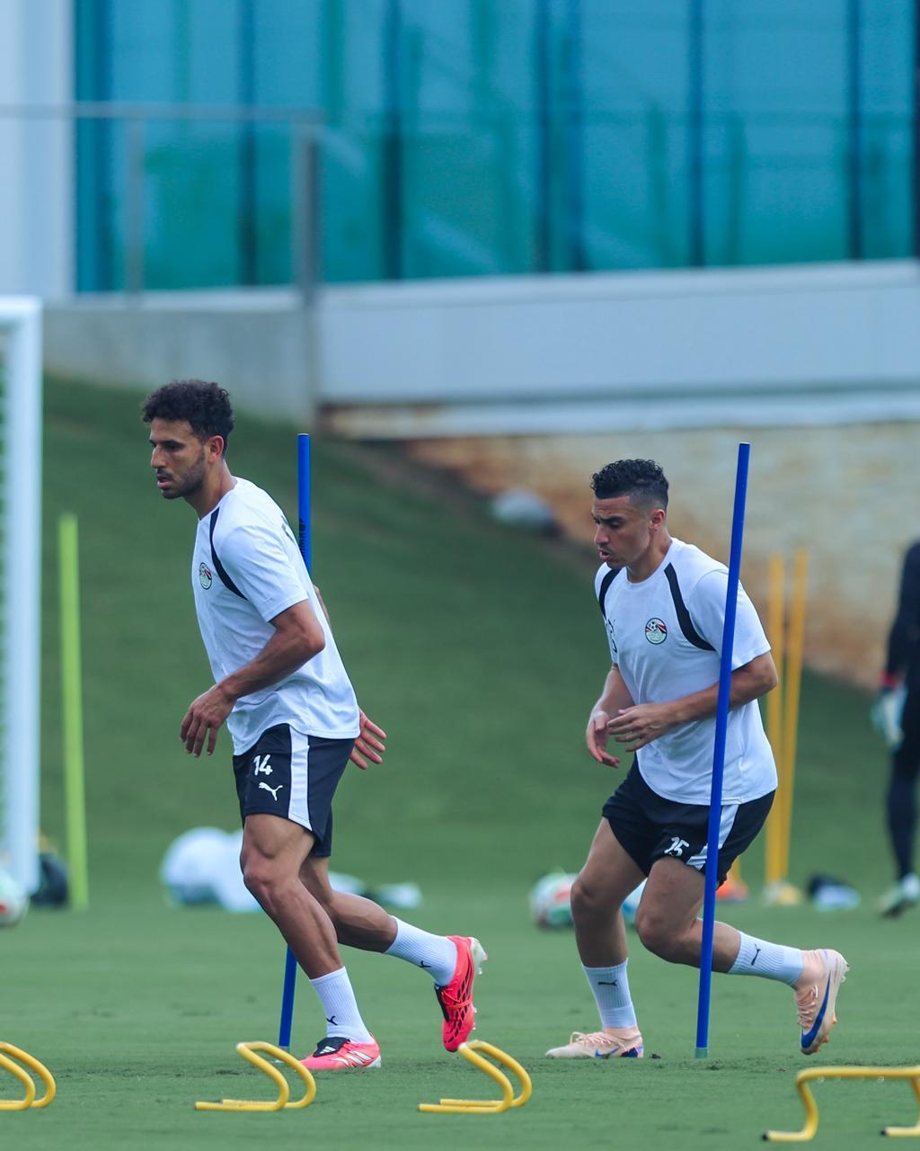 بالصور.. مران منتخب مصر في أتلانتا استعداداً لمباراة الأرجنتين 