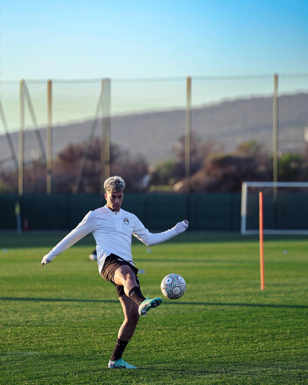 منتخب مصر يواصل تدريباته قبل مواجهة كوت ديفوار